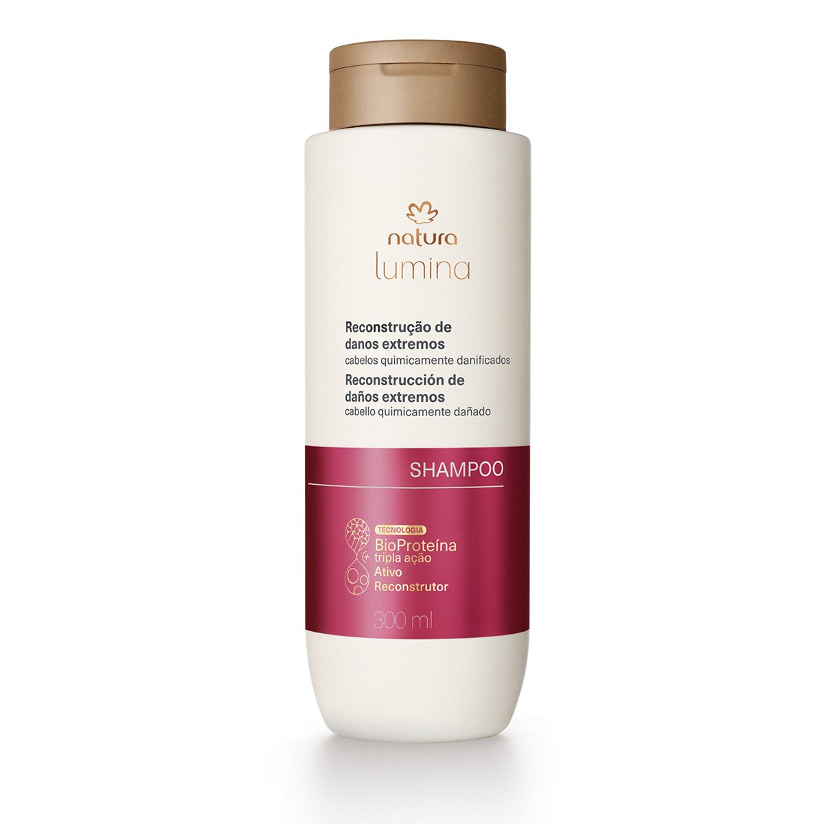 Shampoo reestructurante Lumina